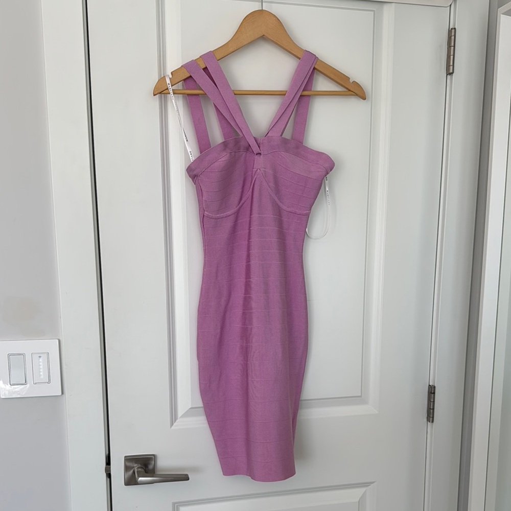 Elegant Purple Women's Dress